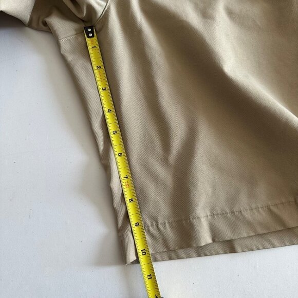 Adidas Men's Khaki 10" Shorts. Size 34. Beige. Polyester - Picture 7 of 9